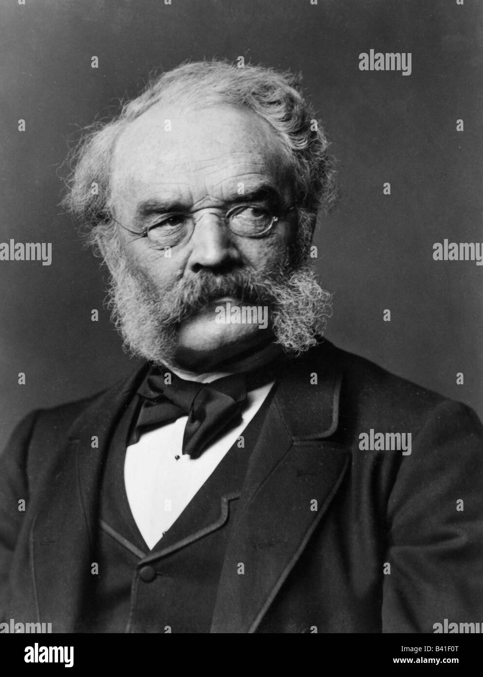 Siemens, Werner von, 13.3.1816 - 6.12.1892, empresario e inventor alemán, alrededor de 1885, Foto de stock