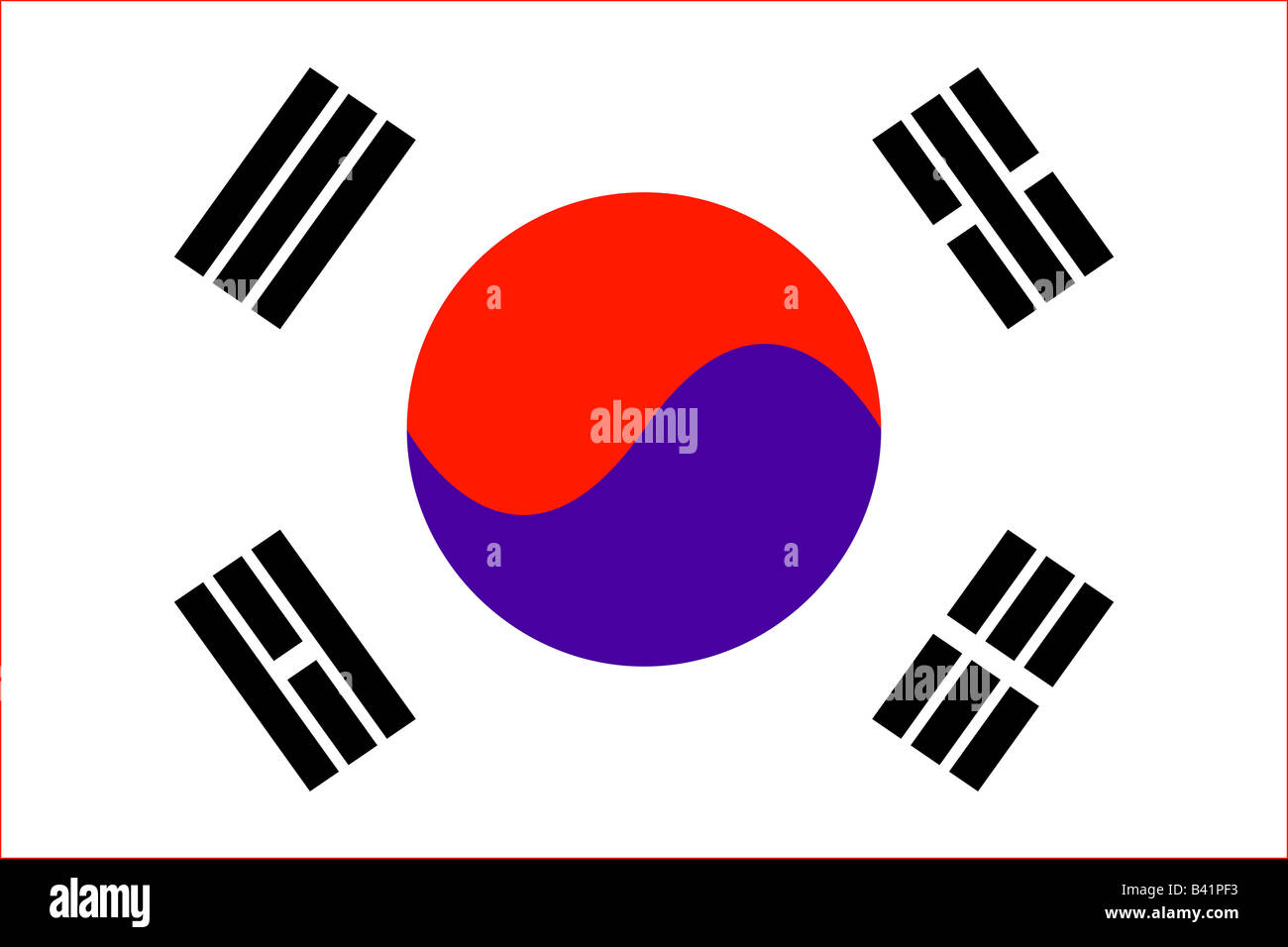 Bandera de corea del sur fotografías e imágenes de alta resolución Alamy