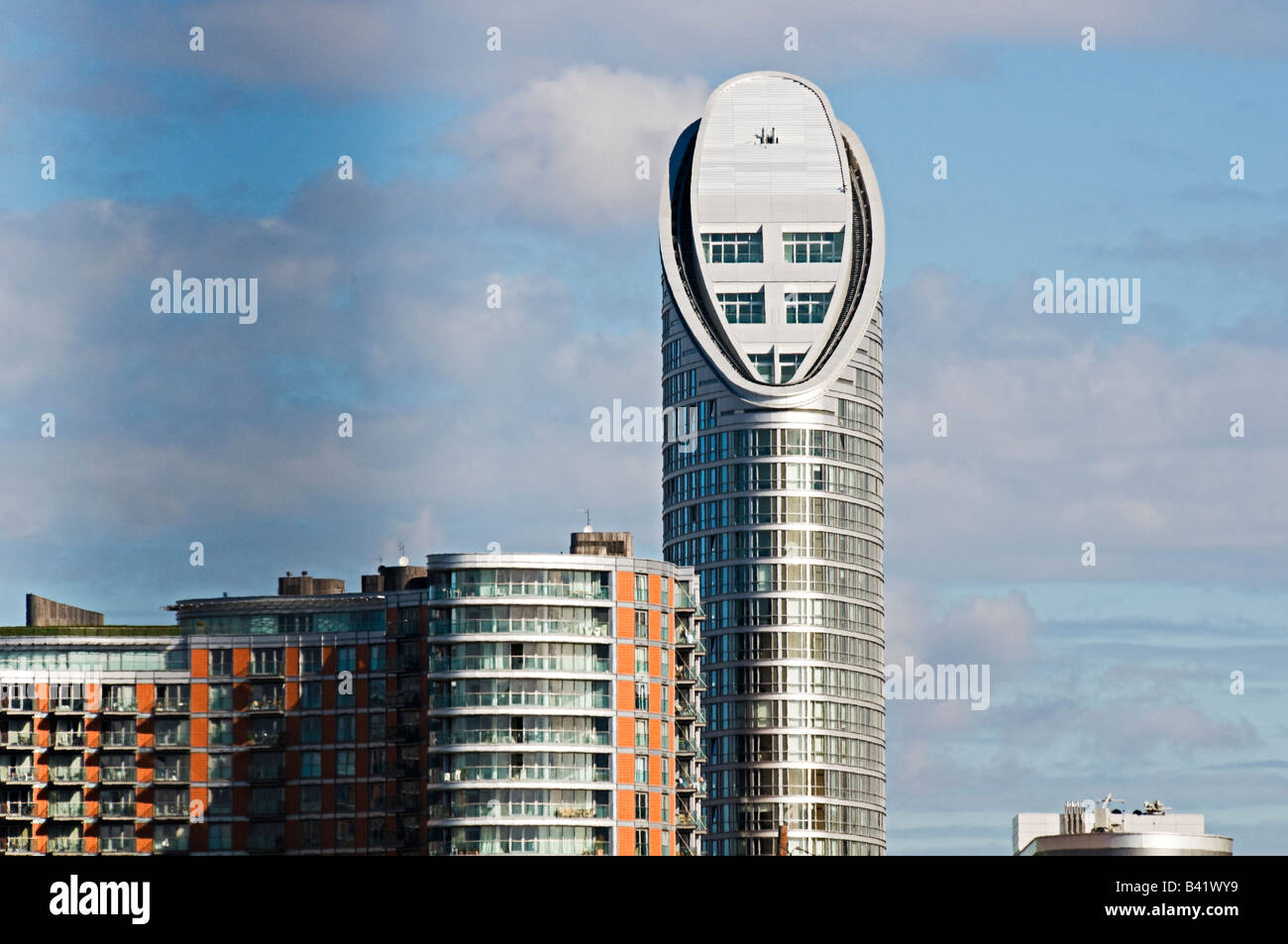 Torre de Ontario Isle of Dogs Londres Foto de stock