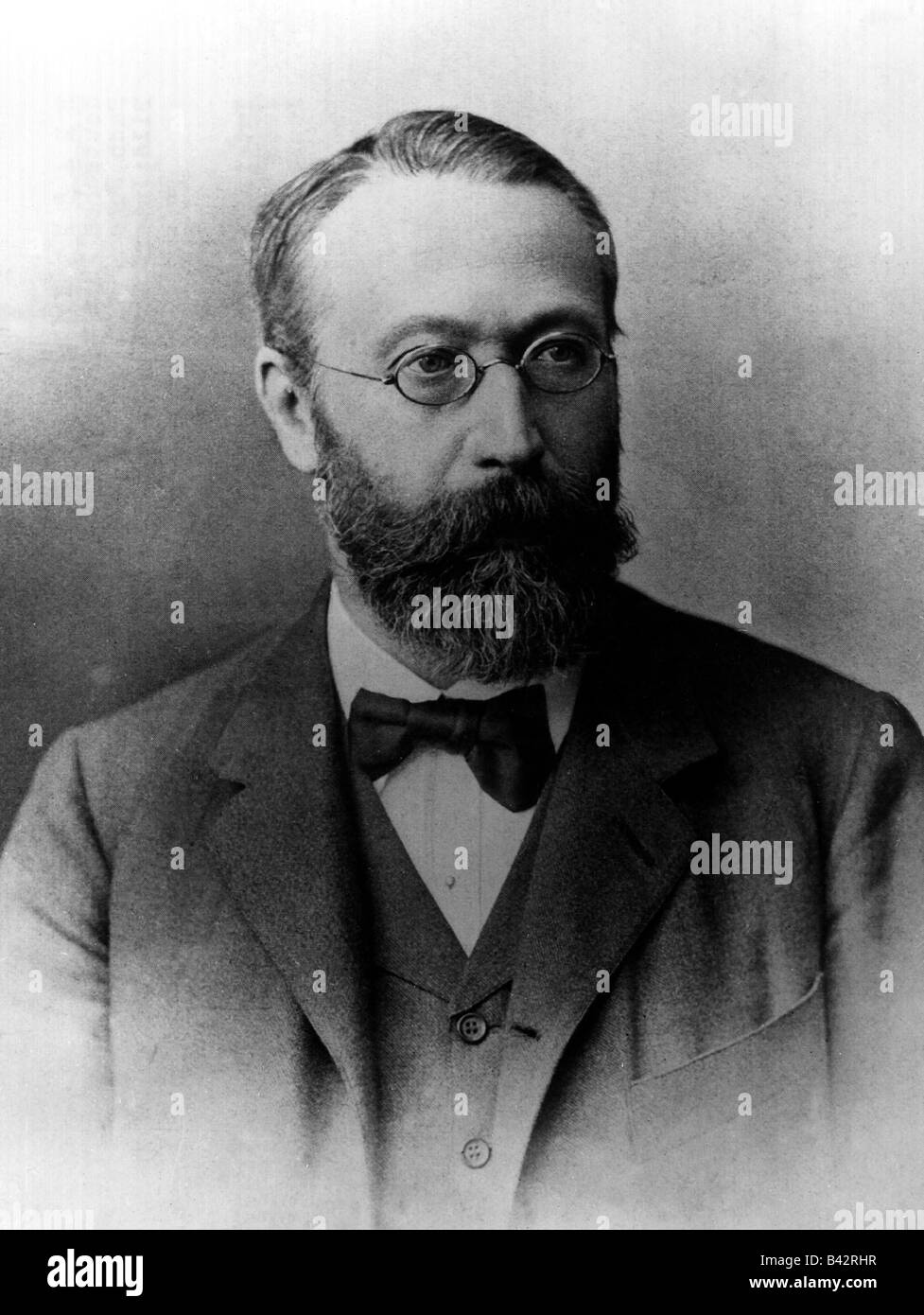 Braun, Karl Ferdinand, 6.6.1850 - 20.4.1918, científico alemán (físico), retrato, alrededor de 1910, Foto de stock