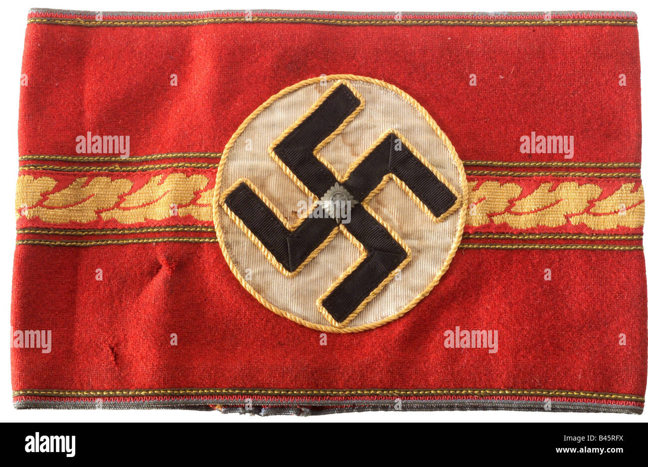 Nazismo/nacionalsocialismo, organizaciones, organización politcal, armarlete de un líder de grupo local, 1930, 30s, Alemania nazi, Tercer Reich, , Foto de stock