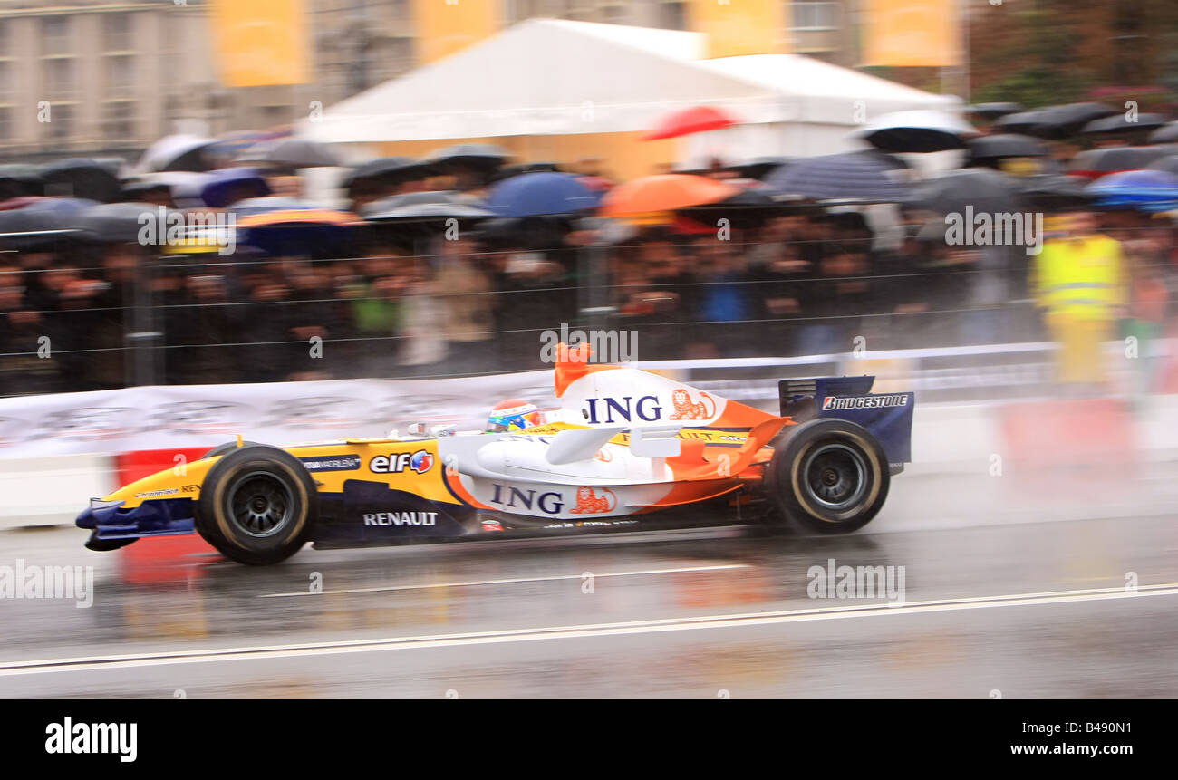 Fórmula Uno (F1). Foto de stock