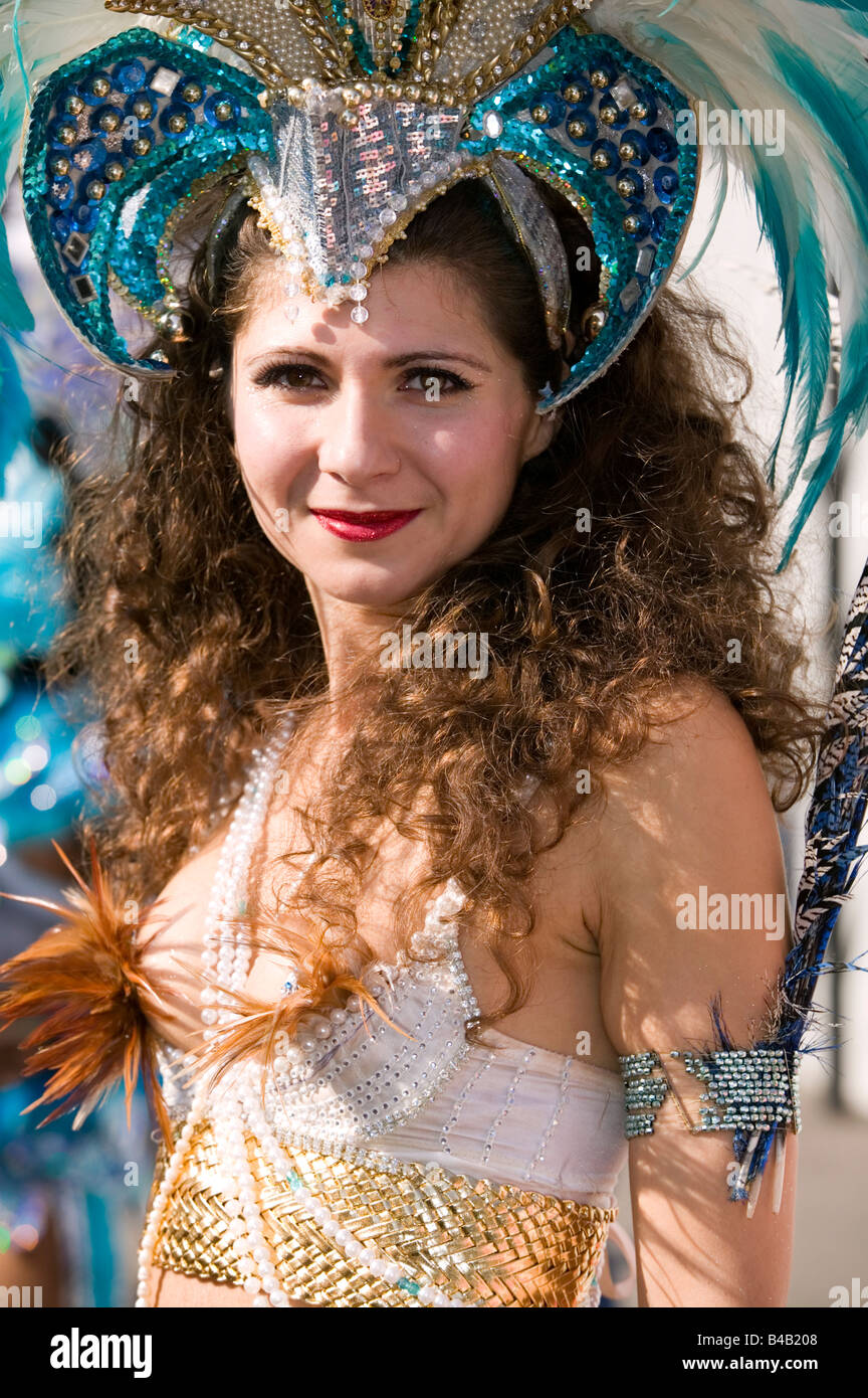Carnaval de Hackney en Londres Foto de stock