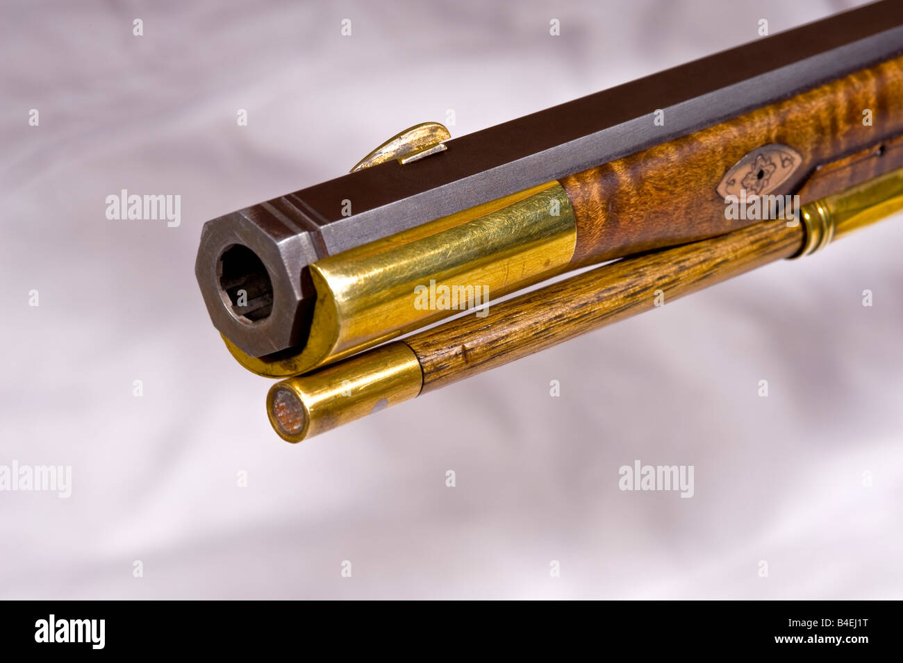 Hocico flint rifle de bloqueo Foto de stock