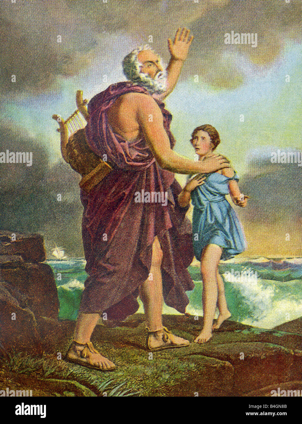 Homer and epic poem fotografías e imágenes de alta resolución Alamy