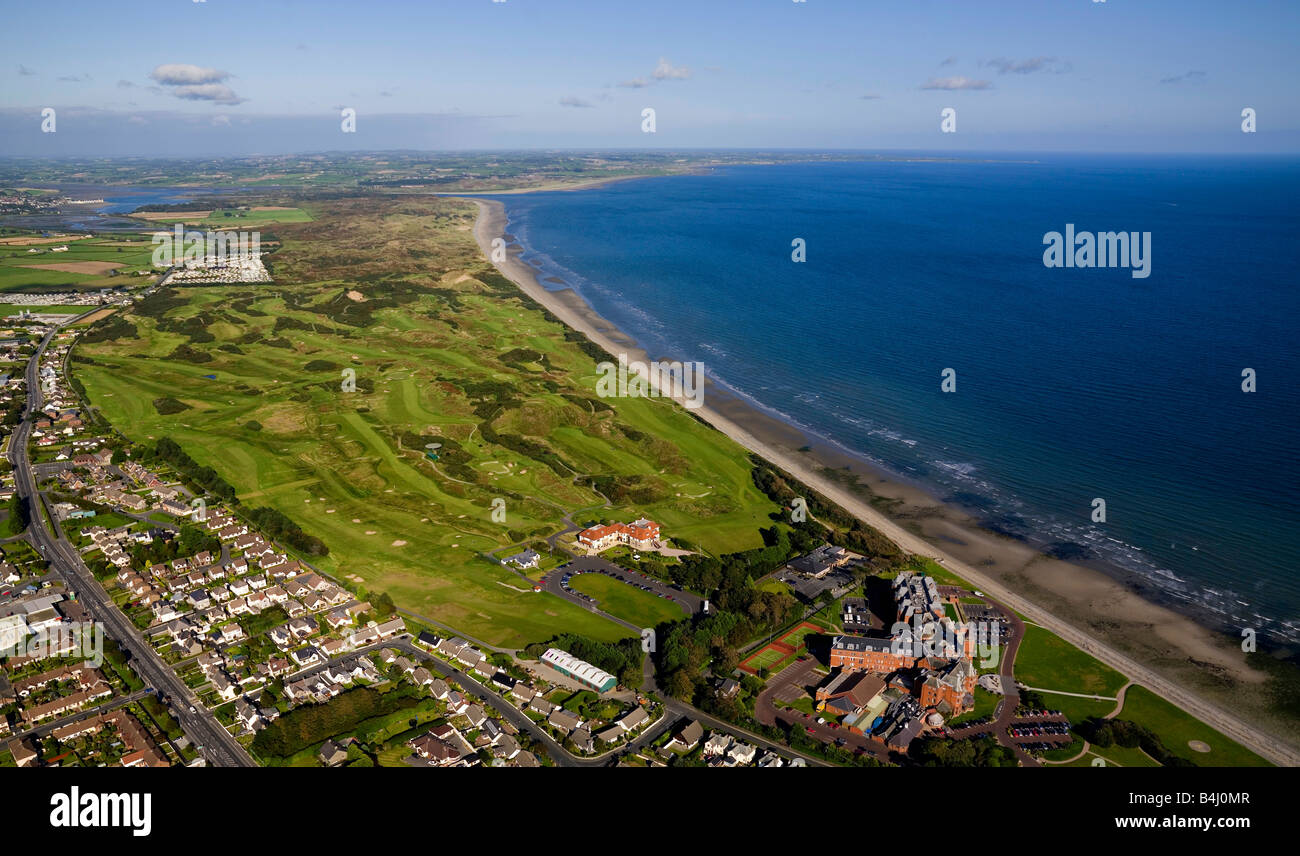Royal County Down Golf Club Newcastle Irlanda del Norte Foto de stock