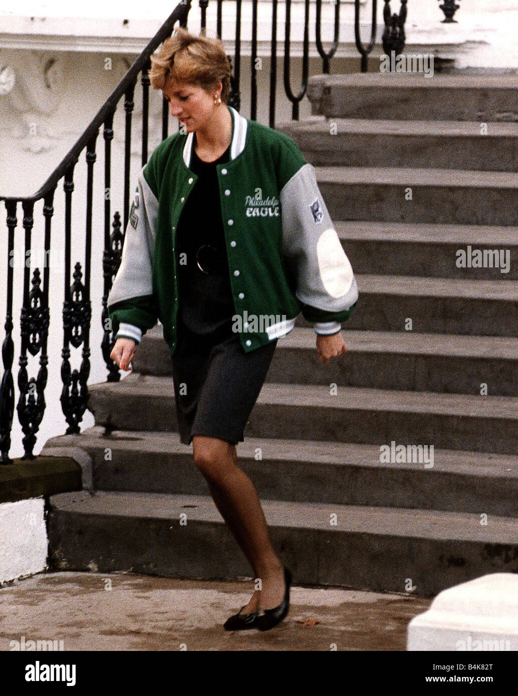 La Princesa de llevaba de fútbol americano de enero de 1991 Fotografía de stock - Alamy