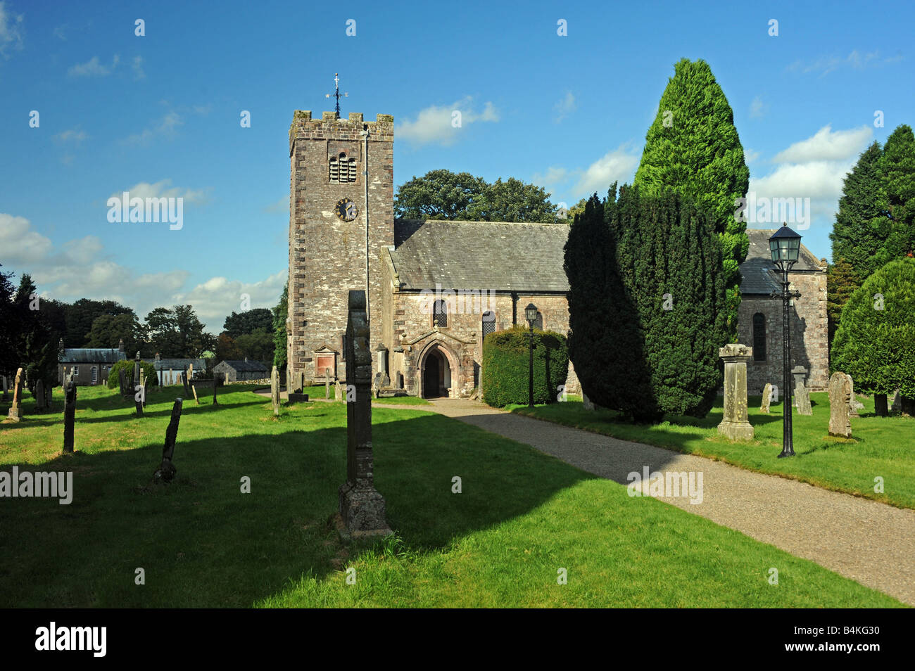 Iglesia de San Oswald Ravenstonedale, Cumbria, Inglaterra, Reino Unido, Europa. Foto de stock
