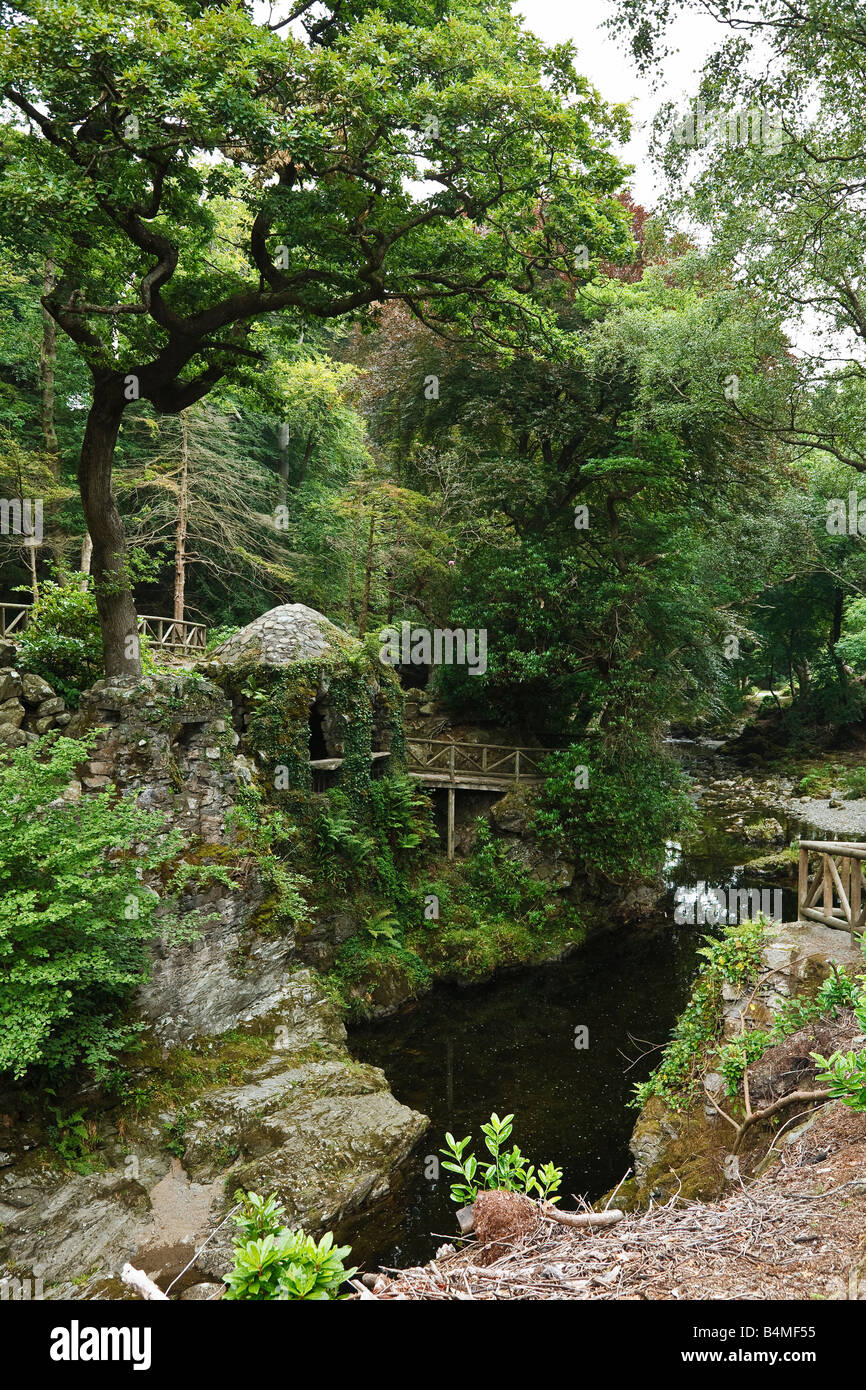 La Ermita, Tollymore Park, las Montañas Mourne, cerca de Newcastle, Condado de Down, Irlanda del Norte, REINO UNIDO Foto de stock