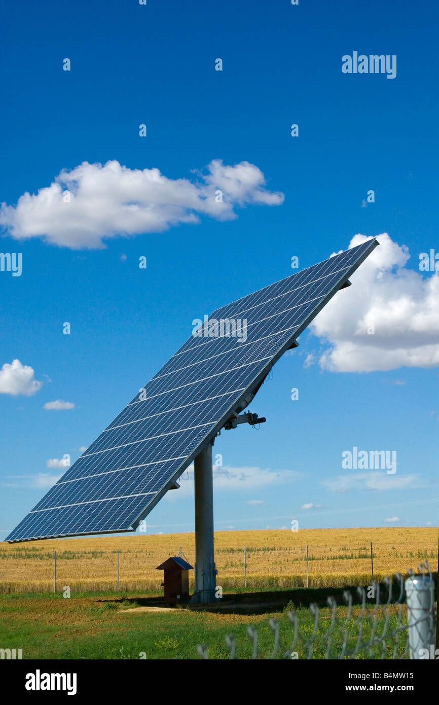 Energías Renovables Solar Foto de stock