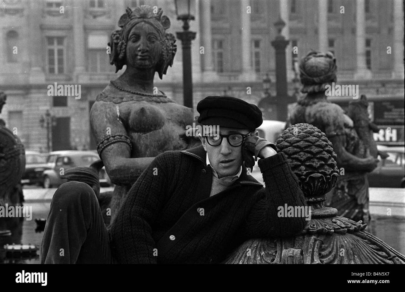 Woody Allen 1964 Foto de stock