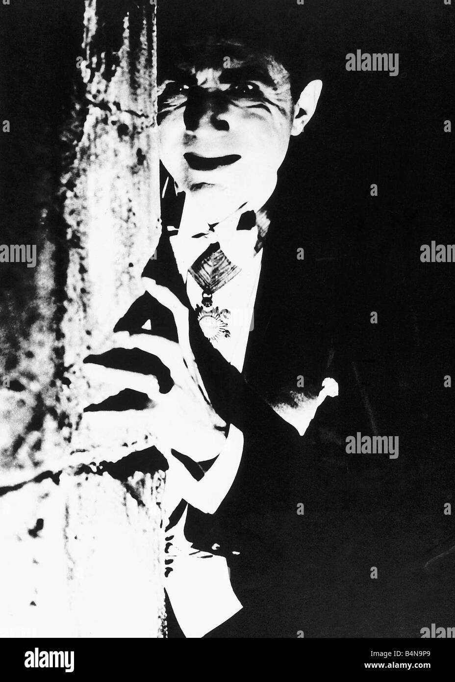 El actor Bela Lugosi como Drácula Foto de stock