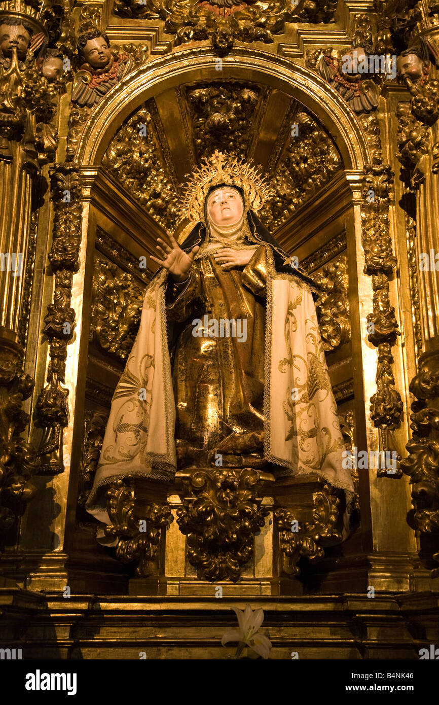 Santuario de Santa Teresa de Ávila, España 3 Foto de stock