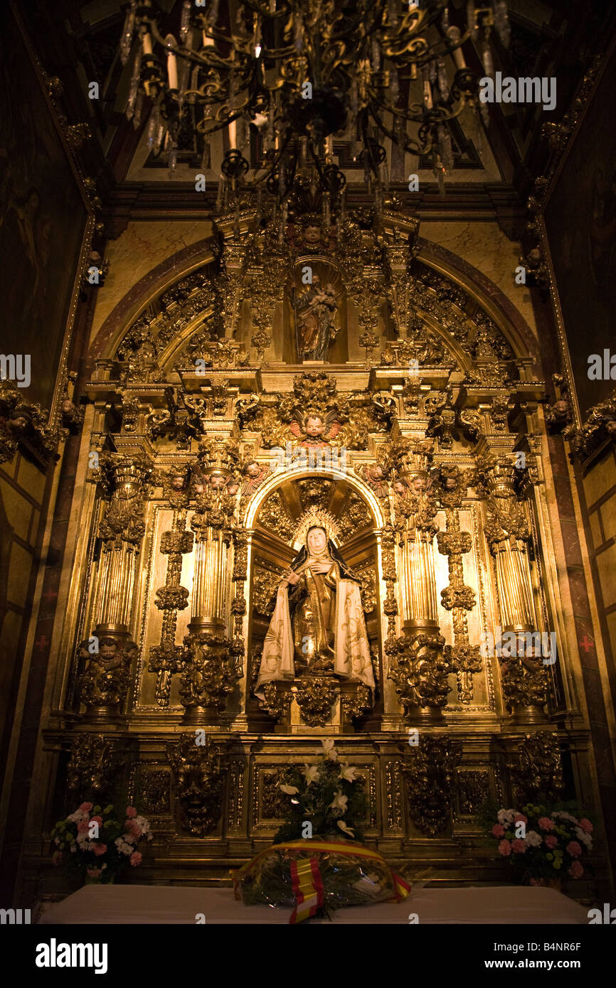 Santuario de Santa Teresa de Ávila, España 4 Foto de stock