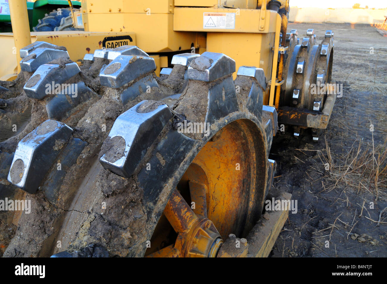 Cat y Caterpillar tipo pata de cabra compactador para la construcción