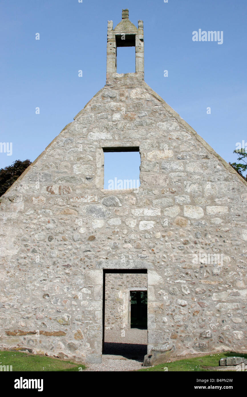 El sitio de los Dyce Símbolo Pictish Stones en Escocia Foto de stock