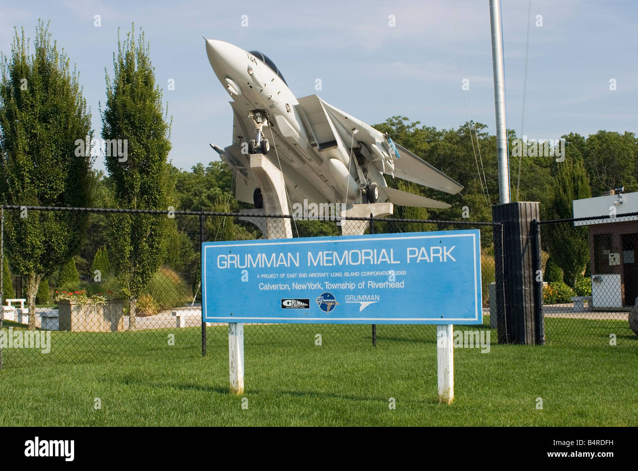 Grumman Aerospace Memorial Park, en Long Island, NY Foto de stock
