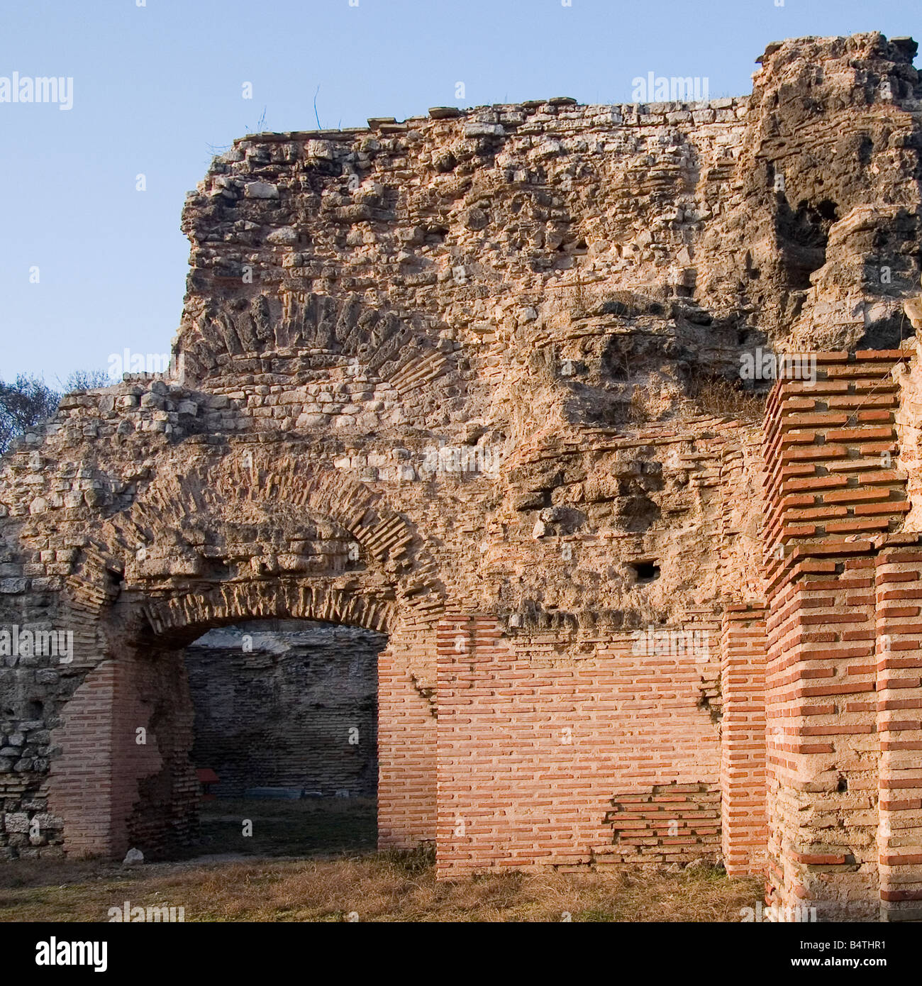 Las Ruinas De Los Ba Os Romanos En Varna Bulgaria Fotograf A De Stock