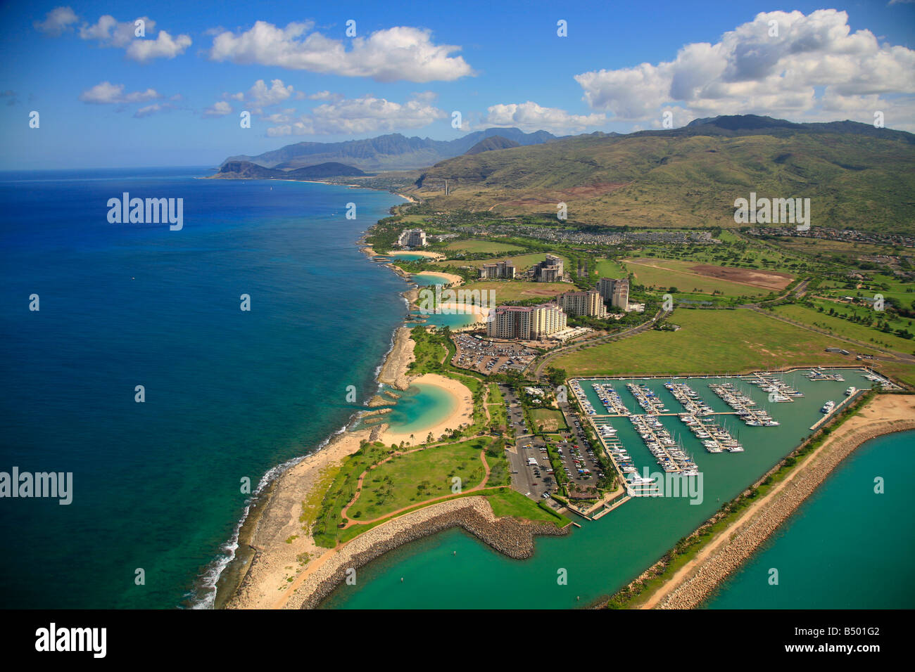 Koolina Resort Oahu Hawai Foto de stock
