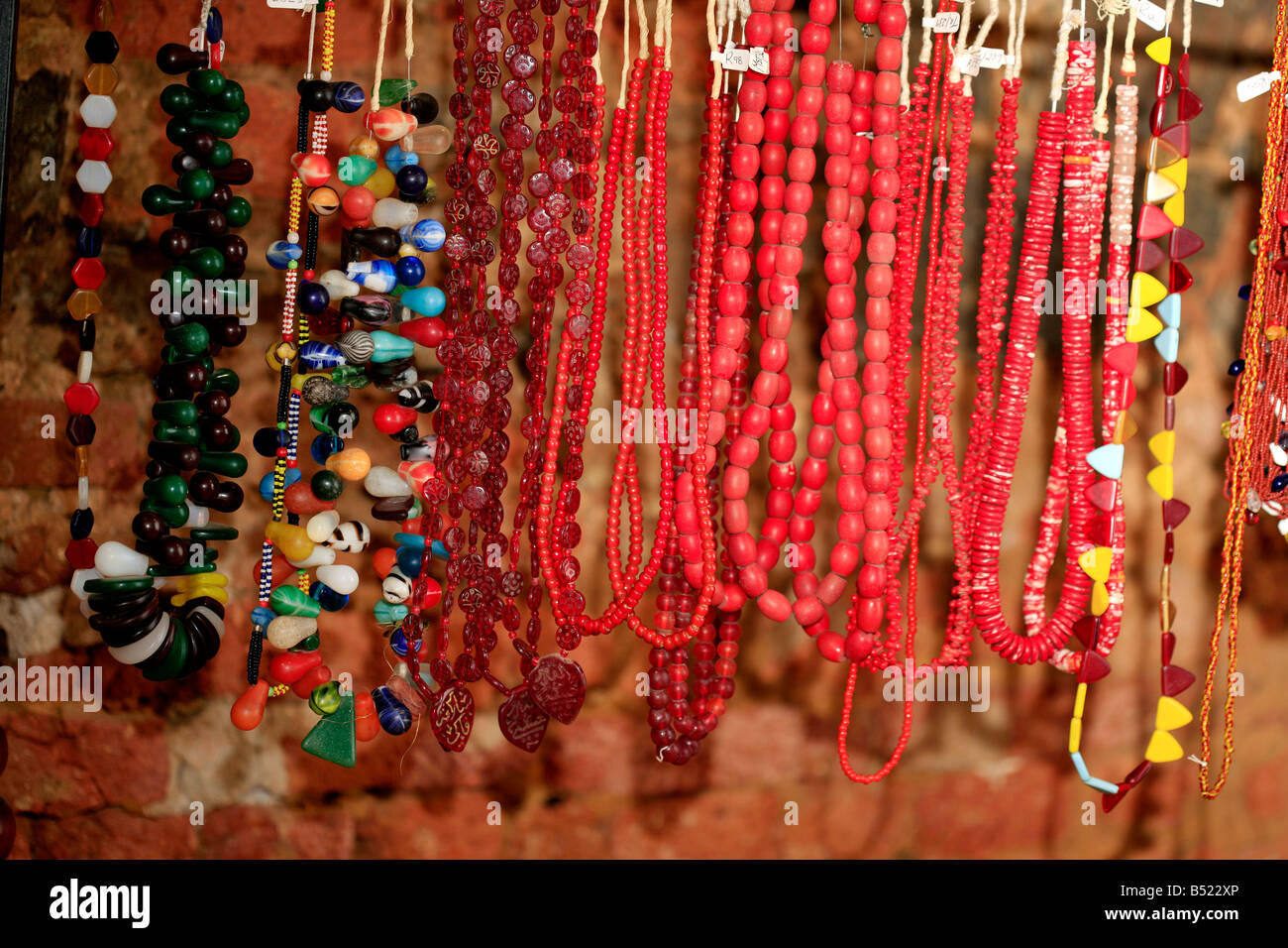 Perlas africanas, Long Street, Cape Town Foto de stock