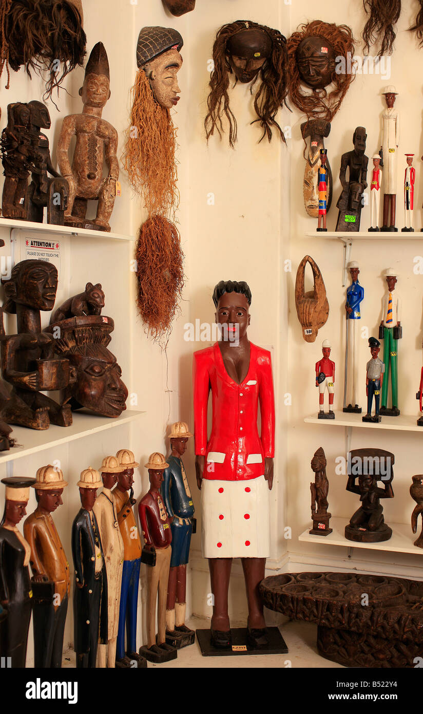 Curiosidades, Long Street, Cape Town Foto de stock