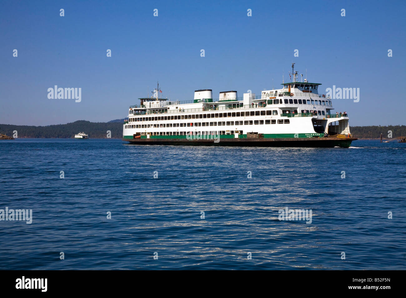 Friday Harbour ferry Isla San Juan el estado de Washington Foto de stock