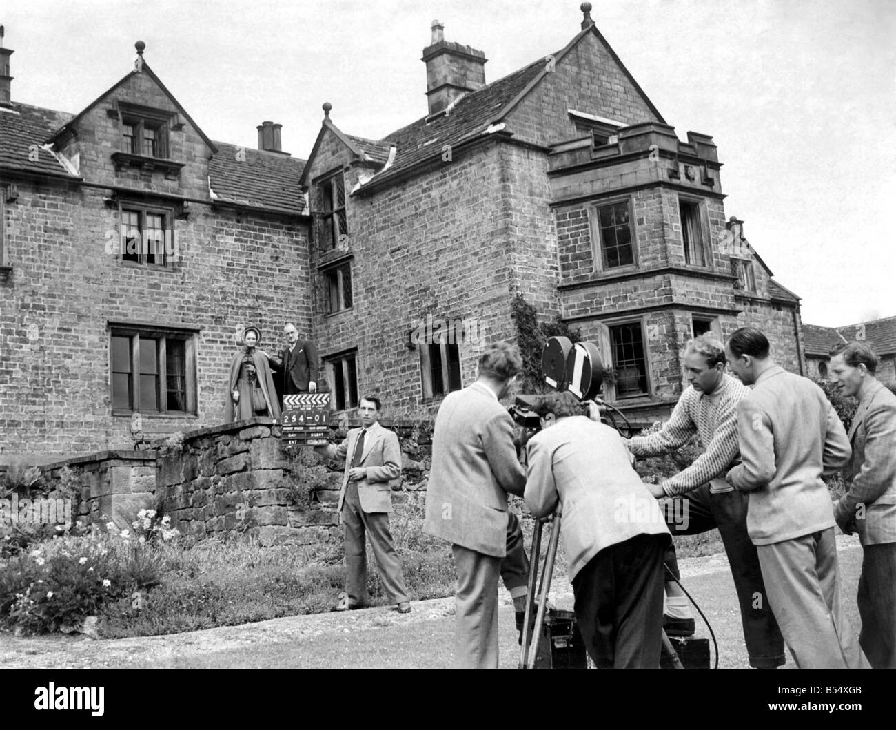 La vieja mansión donde vivía cerca de Florence Nightingale Matlock en el  fondo de esta escena en la película La Dama con la lámpara Fotografía de  stock - Alamy