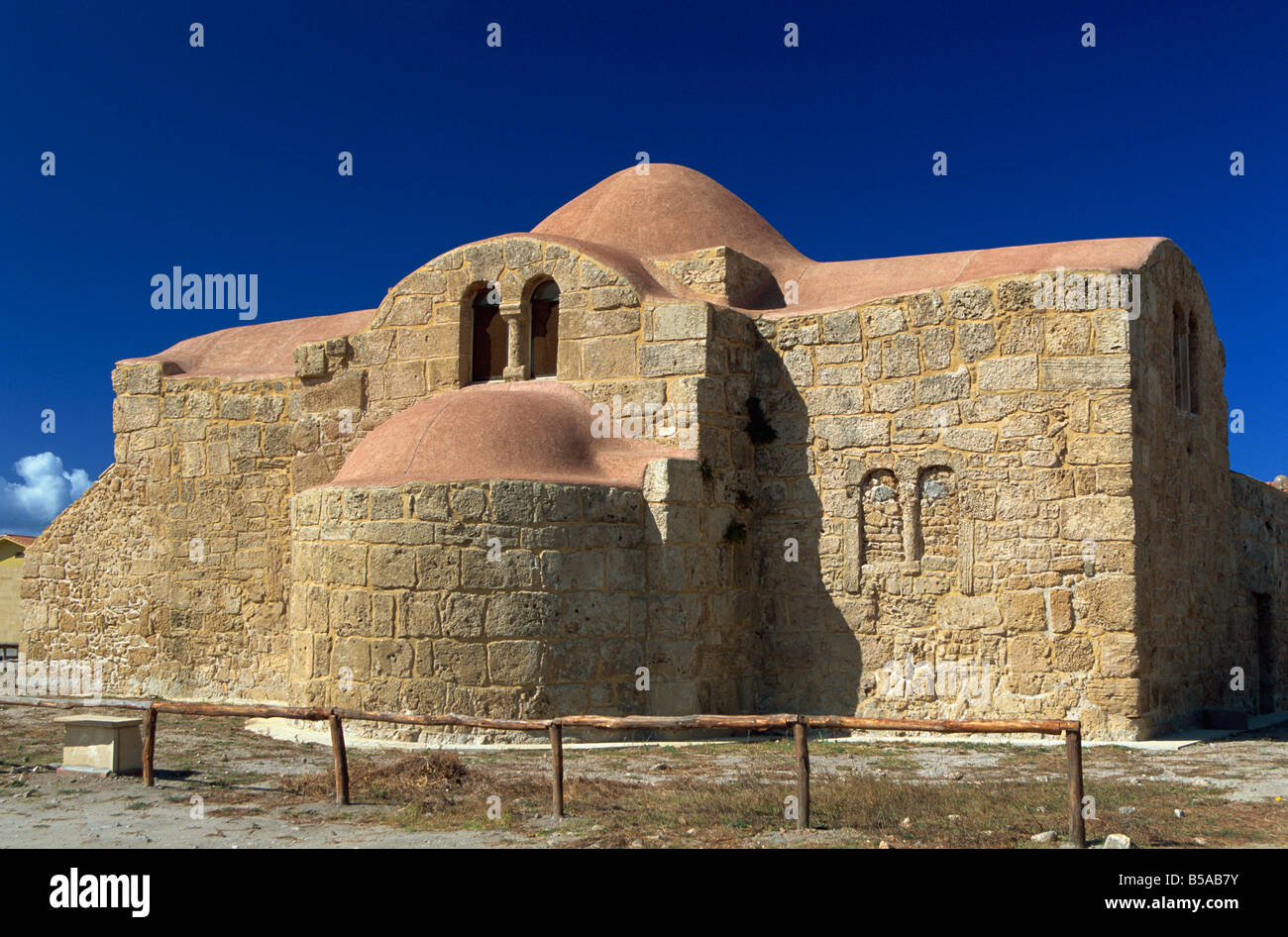 San Giovanni di Sinis, cerca de Oristano, Cerdeña, Italia, Europa Foto de stock