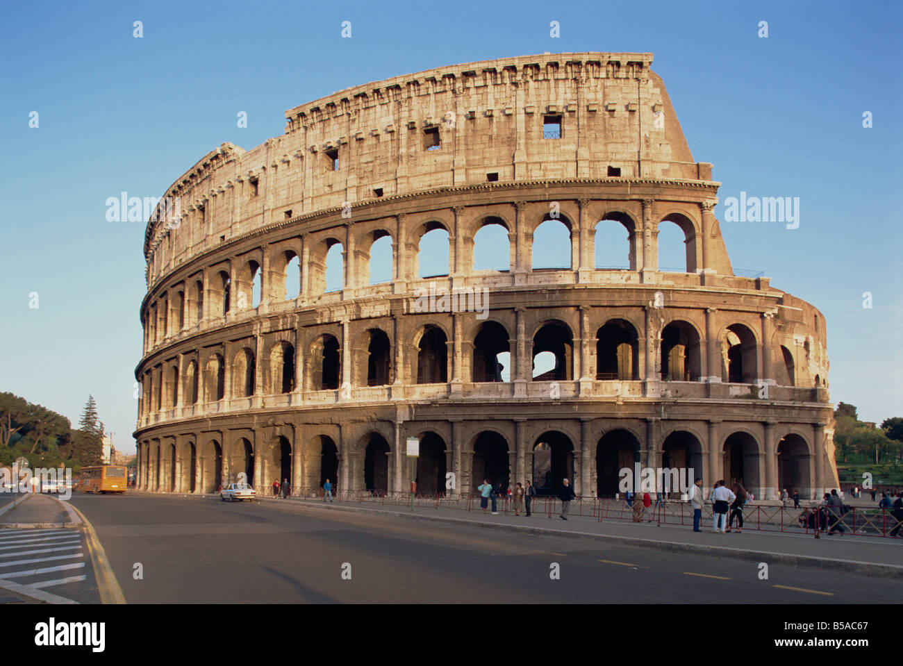 El Coliseo, Roma, Lazio, Italia, Europa Foto de stock
