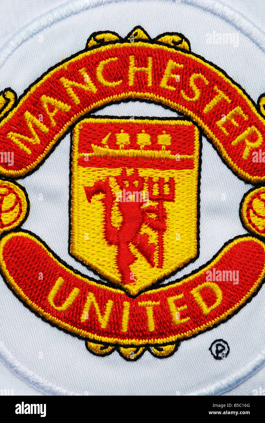 Insignia del Manchester United Fotografía de stock - Alamy