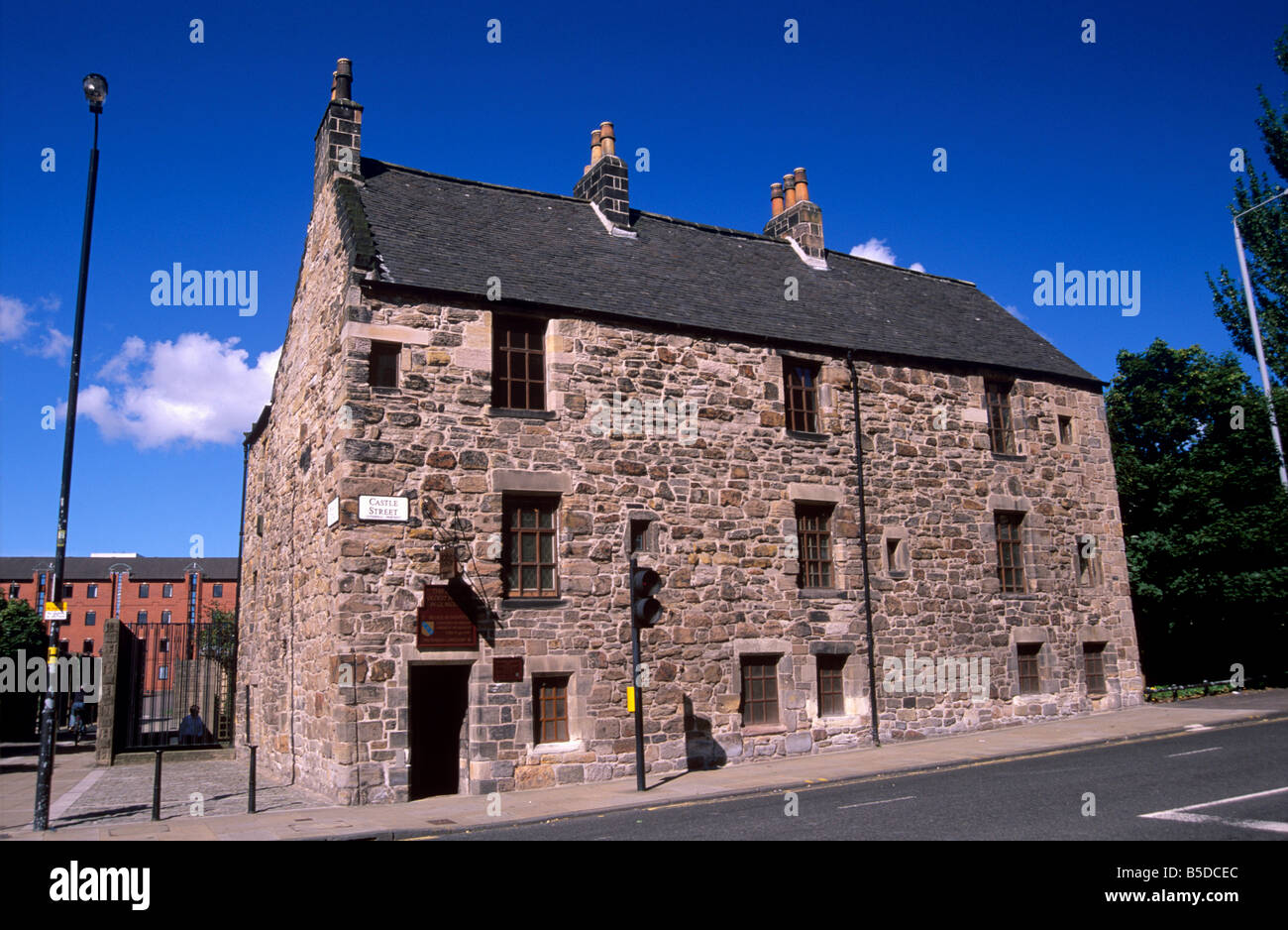Provand's Lordship, la casa más antigua de la ciudad que data de 1471, Glasgow, Escocia, Europa Foto de stock