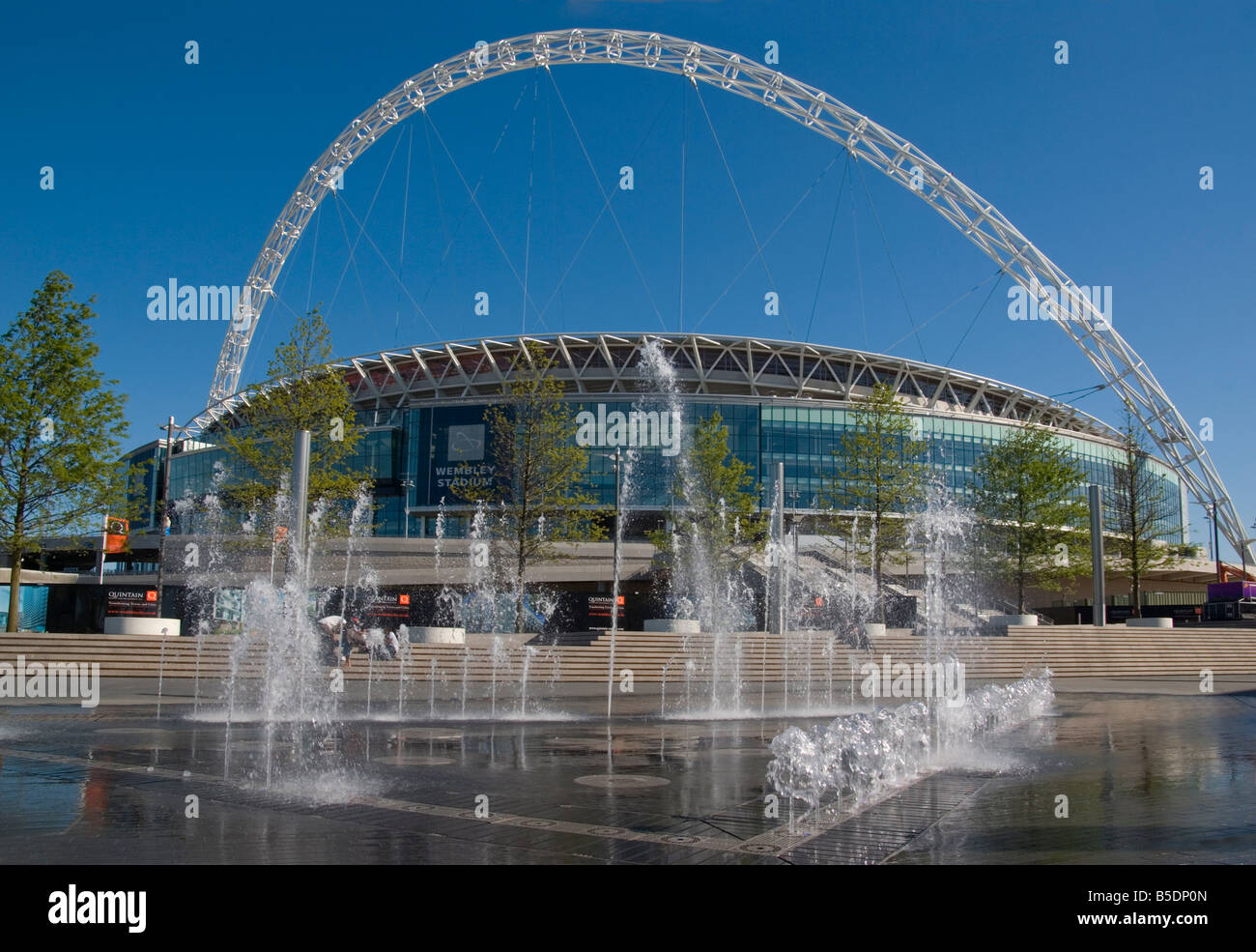 Nuevo Estadio de Wembley, Londres, Inglaterra, Europa Foto de stock
