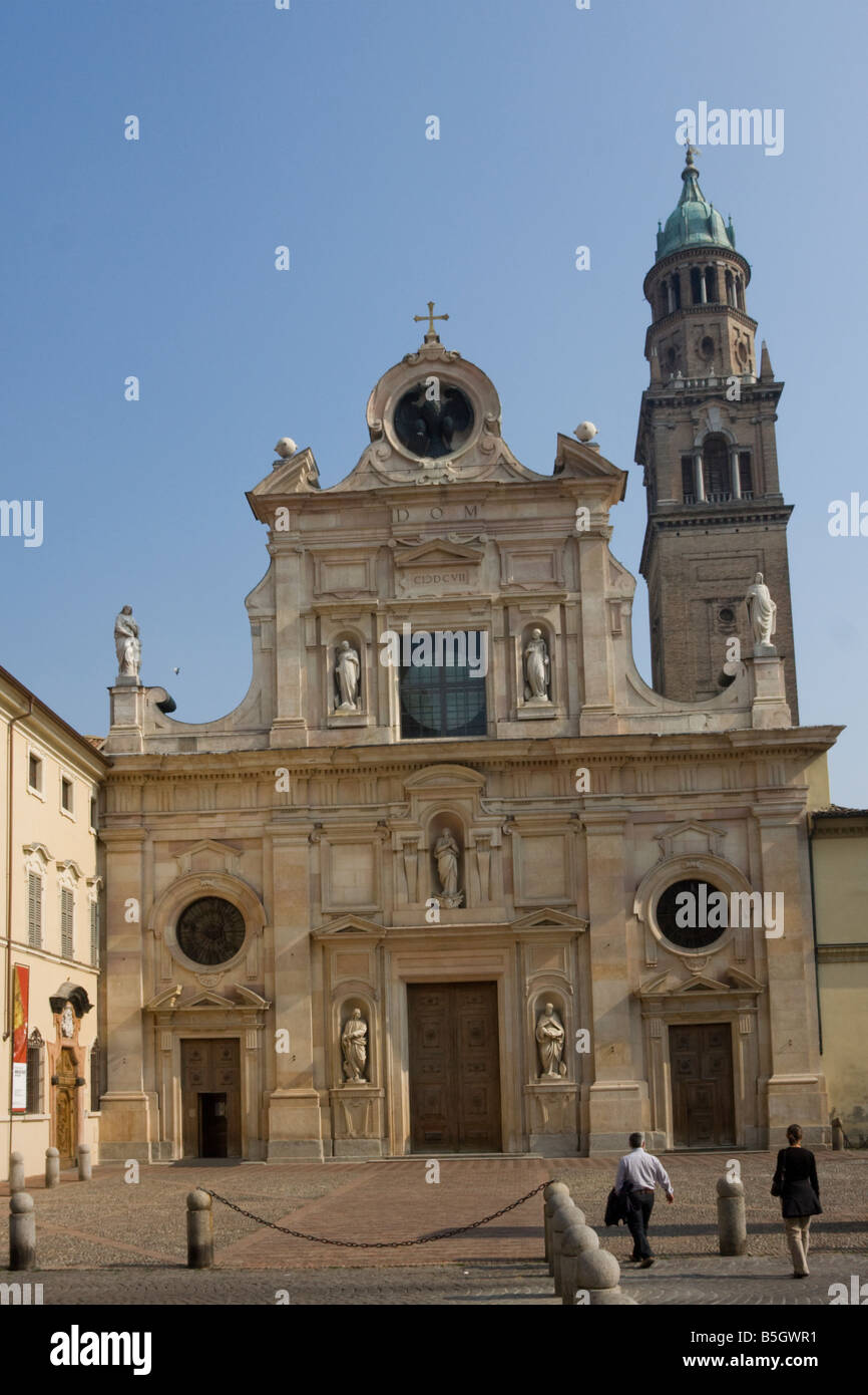 Iglesia de San Giovanni Evangelista de Parma, Italia, UE Foto de stock