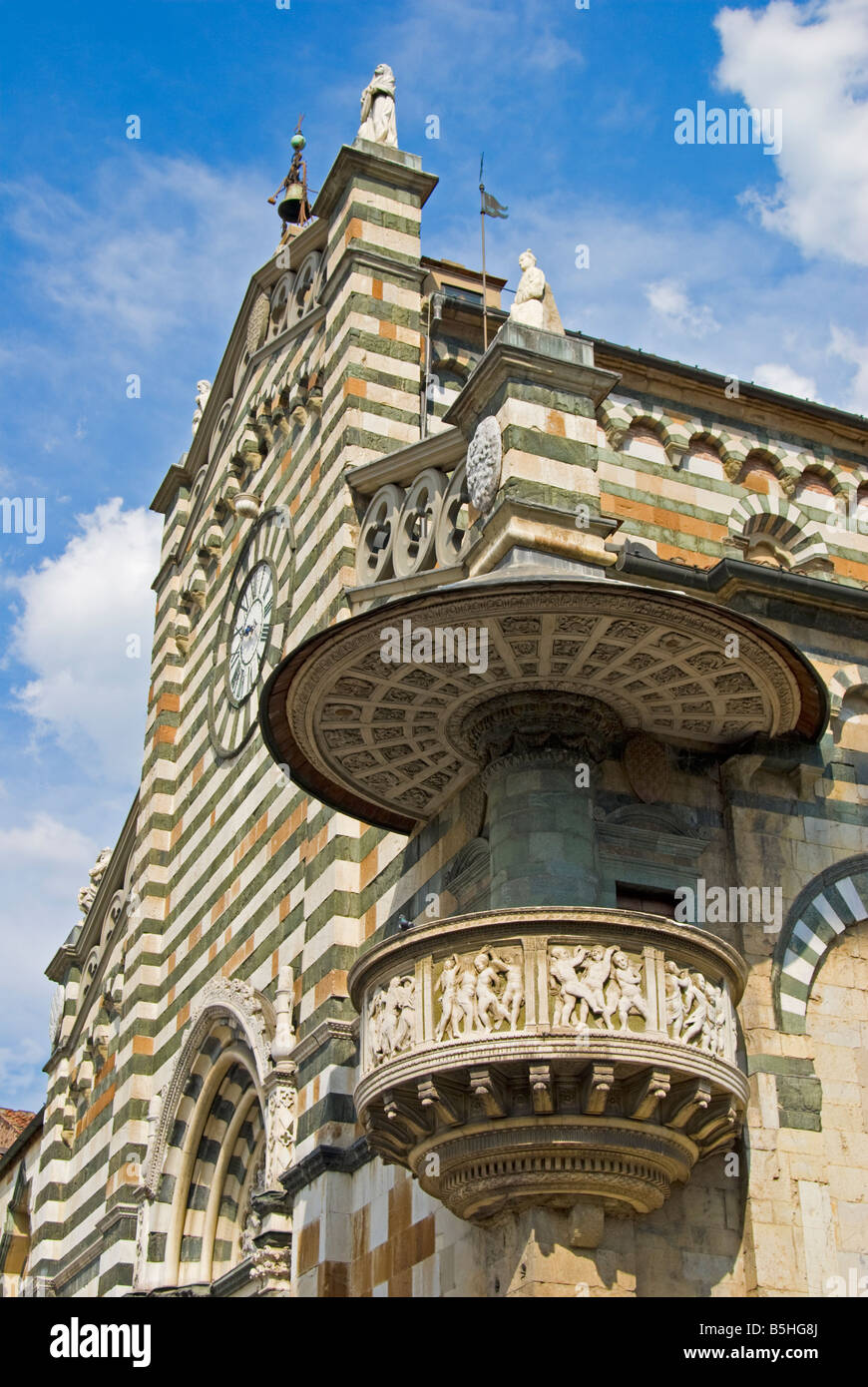 Prato cathedral tuscany italy pulpit fotografías e imágenes de alta