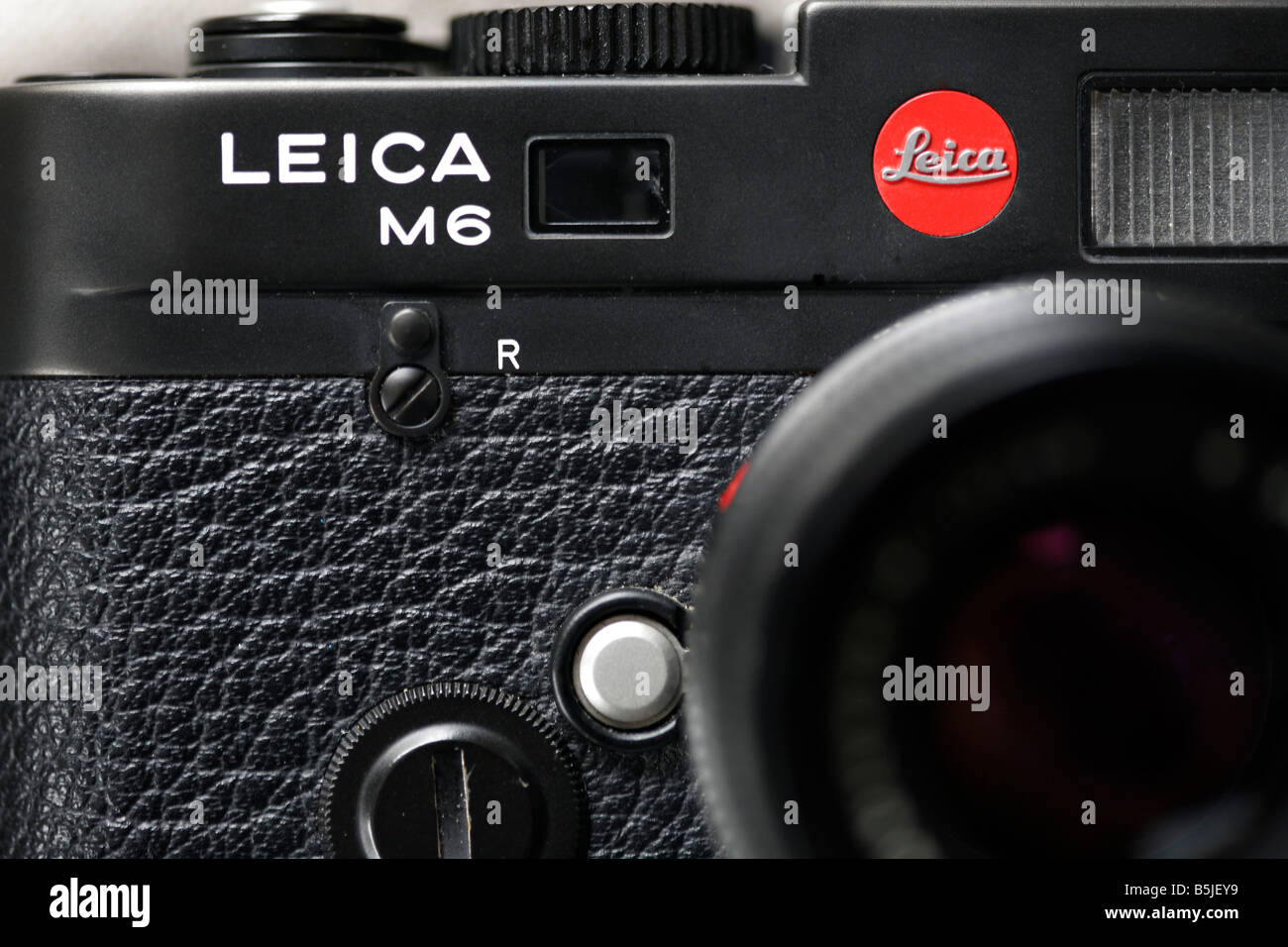 La legendaria cámara Leica. Foto de stock