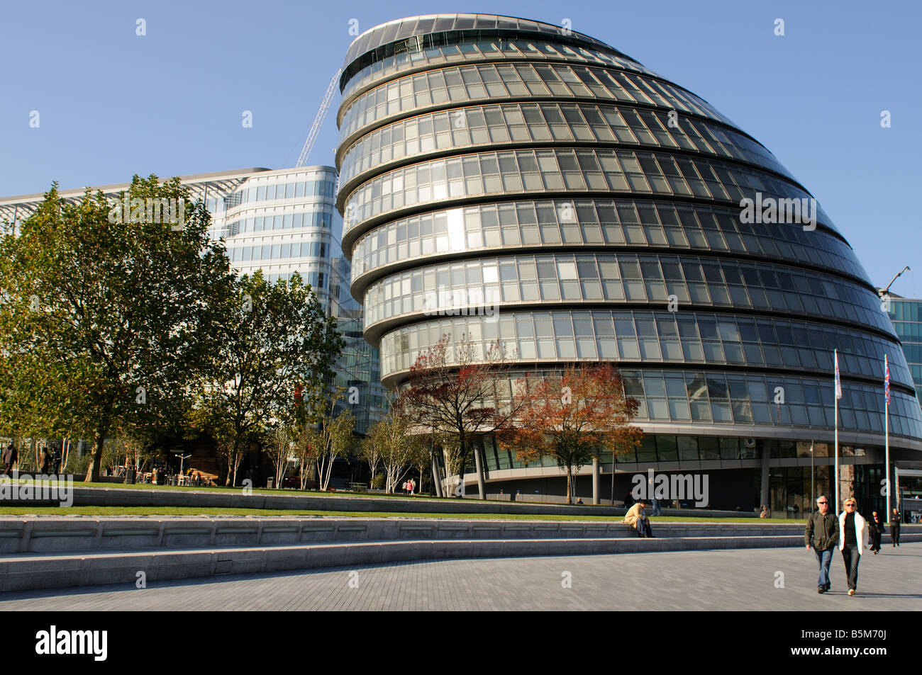 Edificio de la Asamblea de Londres Greater London Authority GLA Londres Reino unido Foto de stock