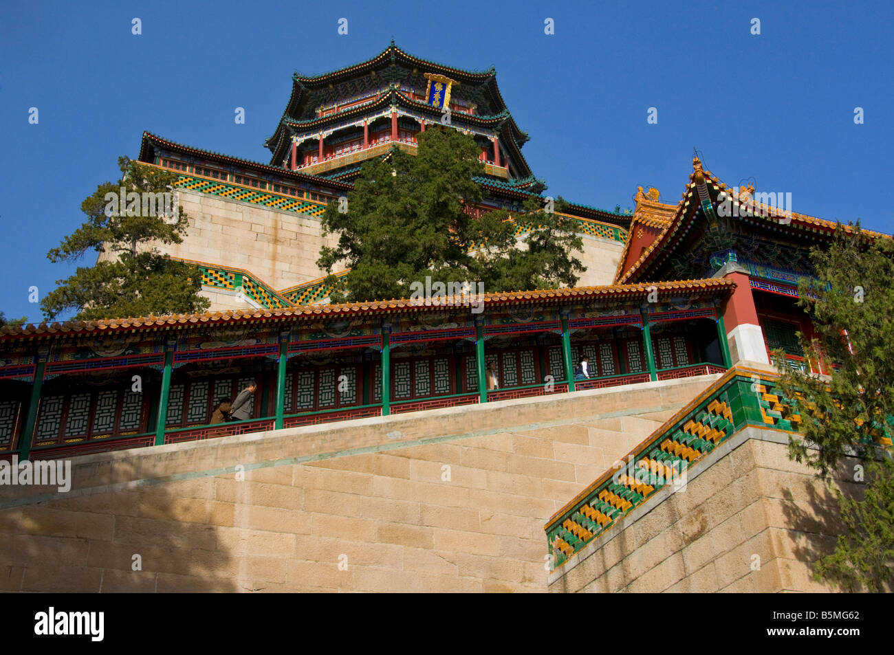 Palacio de Verano de Pekín, China Foto de stock