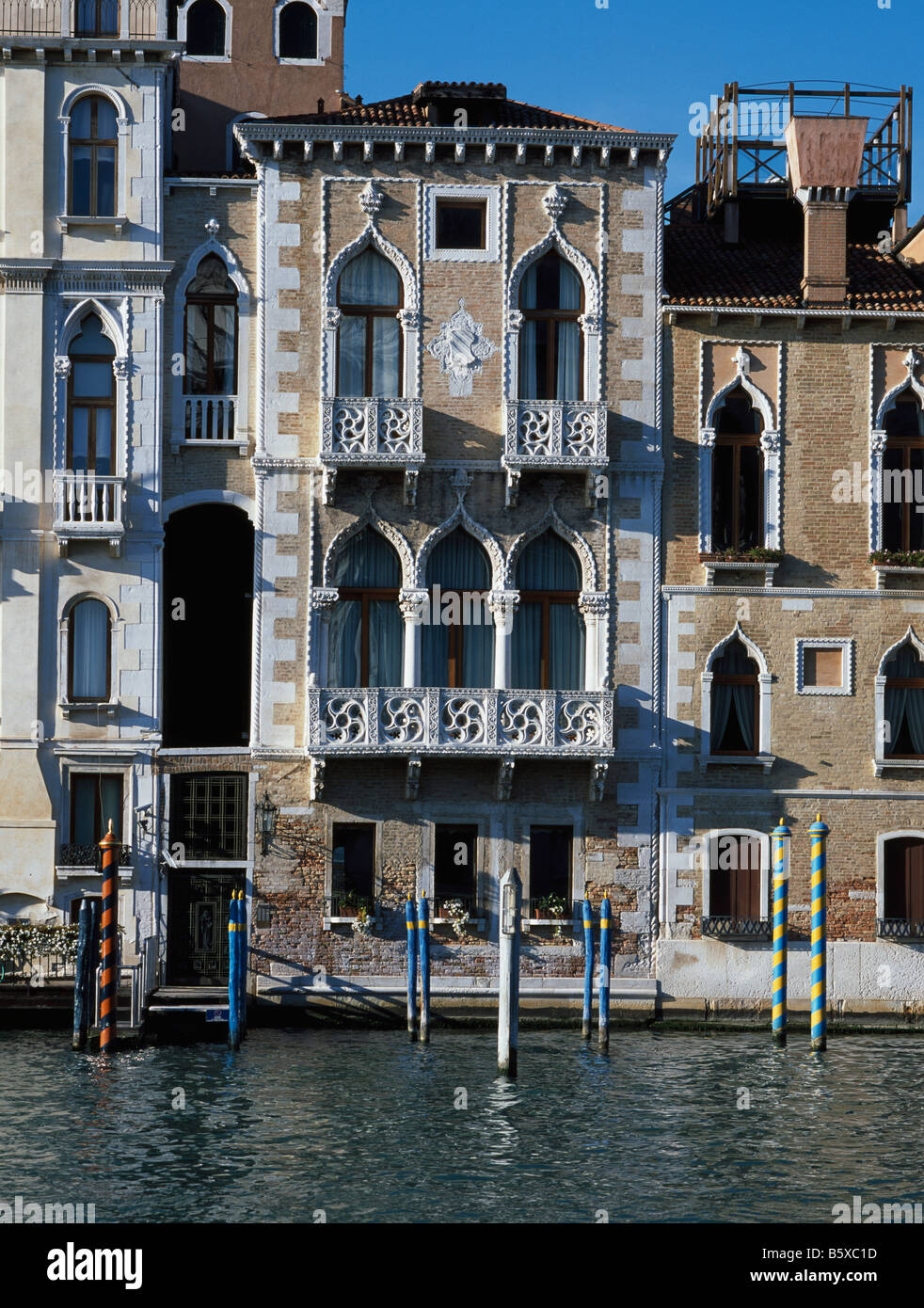 Palazzo Contarini Fasan Grand Canal Venecia Foto de stock
