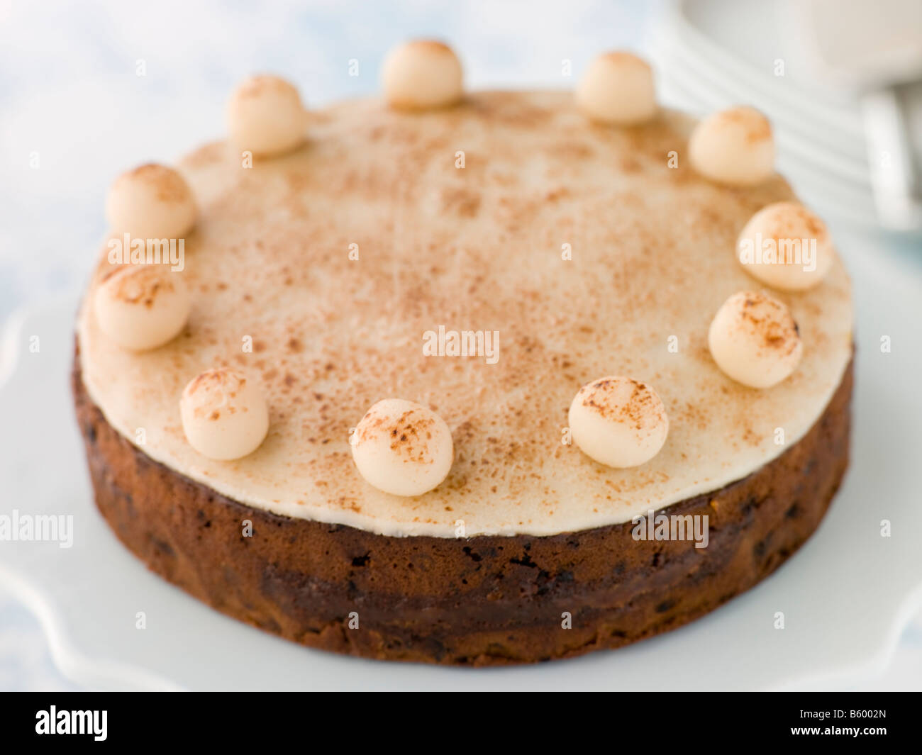 Simnel Cake Foto de stock