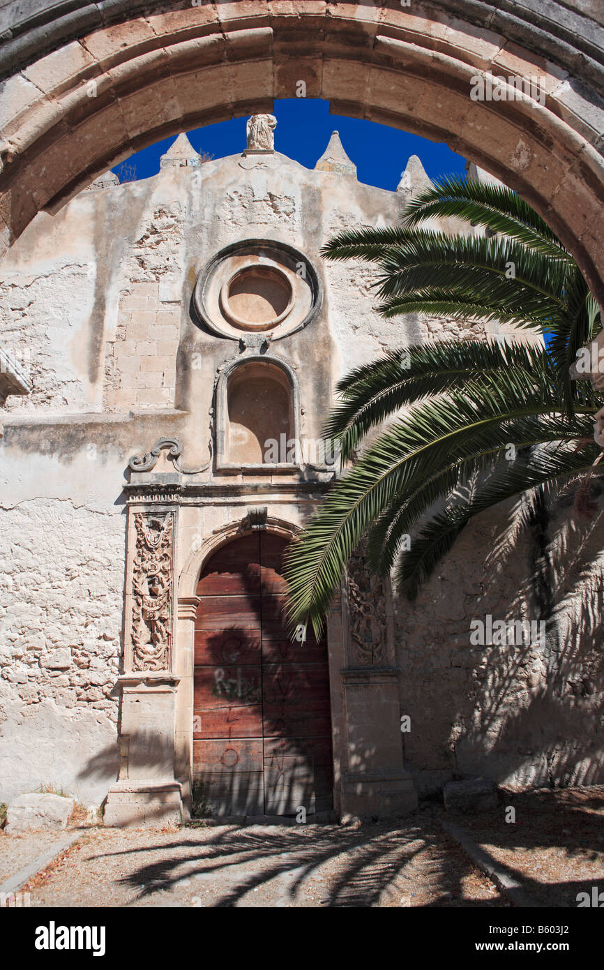 Iglesia de San Giovanni, Siracusa, Sicilia Foto de stock