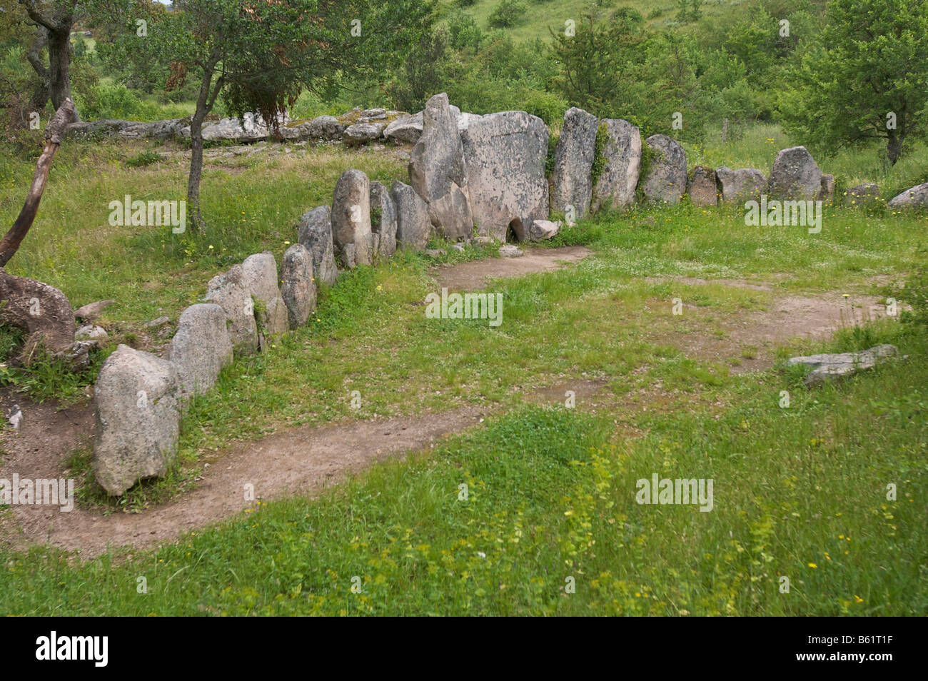Cerca de la tumba de los gigantes, Pascaredda Calangianus, Cerdeña