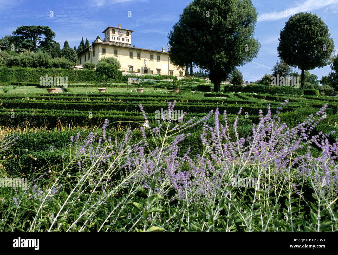 Villa Petraia, Sesto Fiorentino, provincia de Florencia, Firenze, Toscana, Italia, Europa Foto de stock