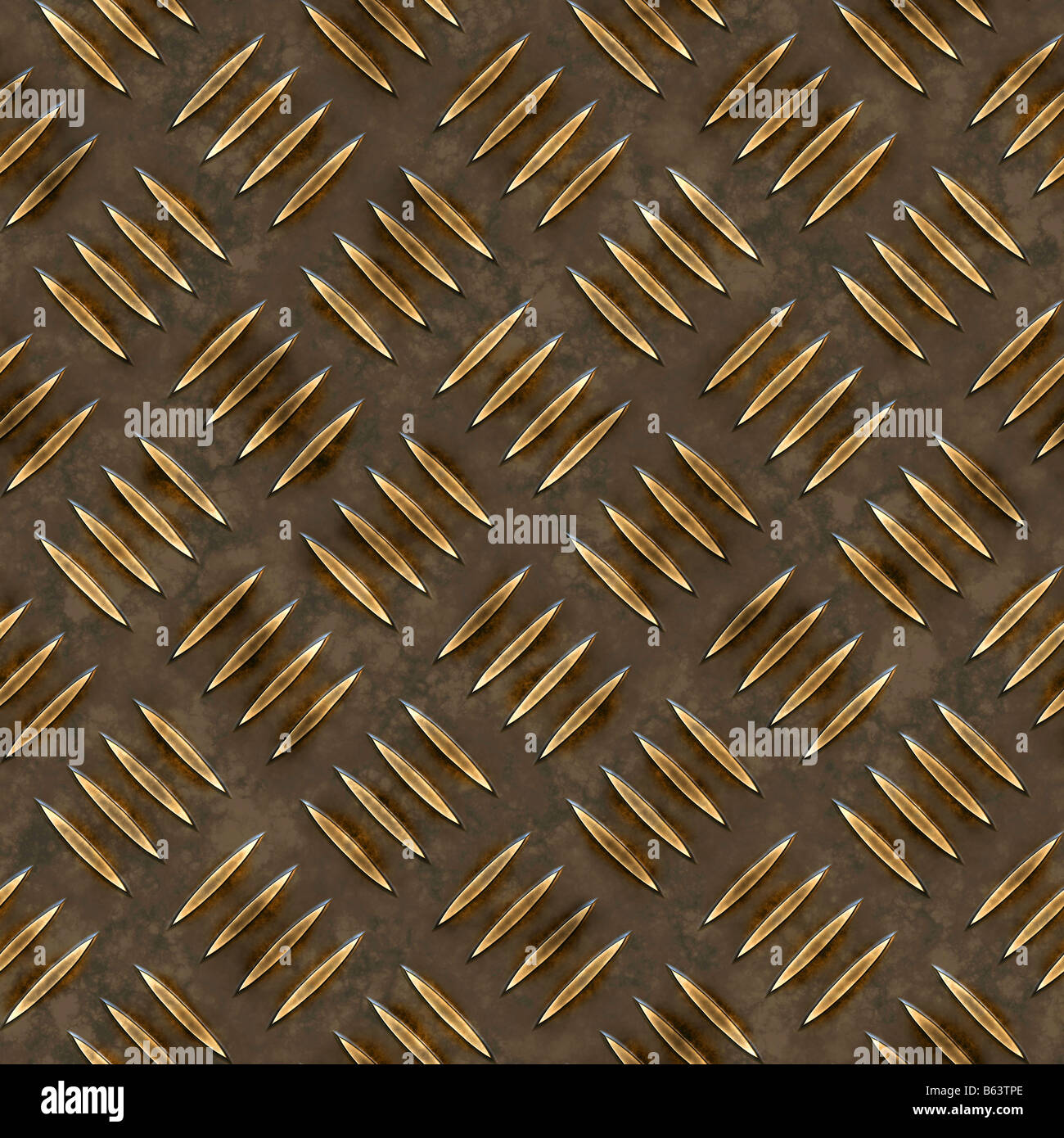Placa de Diamante de oro oscuro que las baldosas de textura perfectamente como un patrón en cualquier dirección Foto de stock