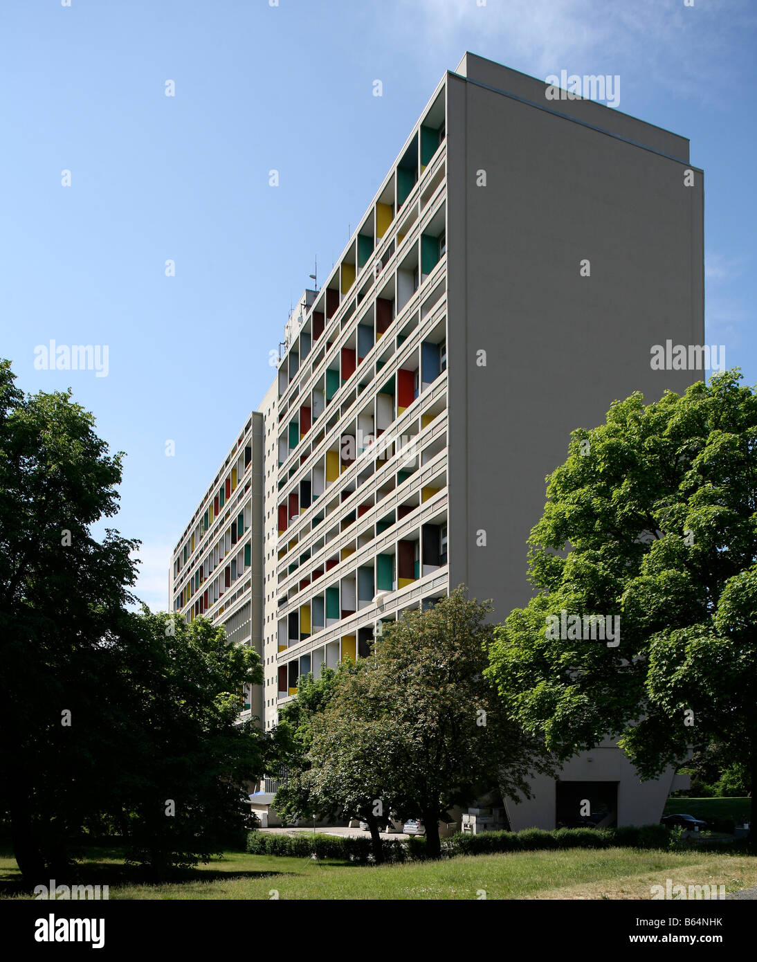 Berlín, Corbusier-Haus, Foto de stock