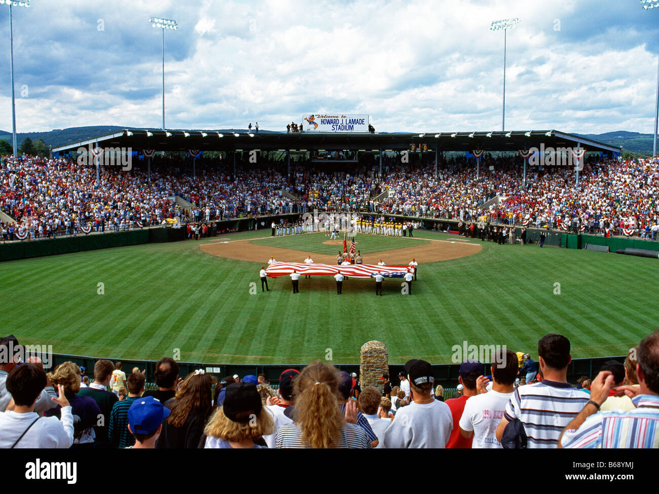 Himno Nacional en el juego final de la Serie Mundial de Little League