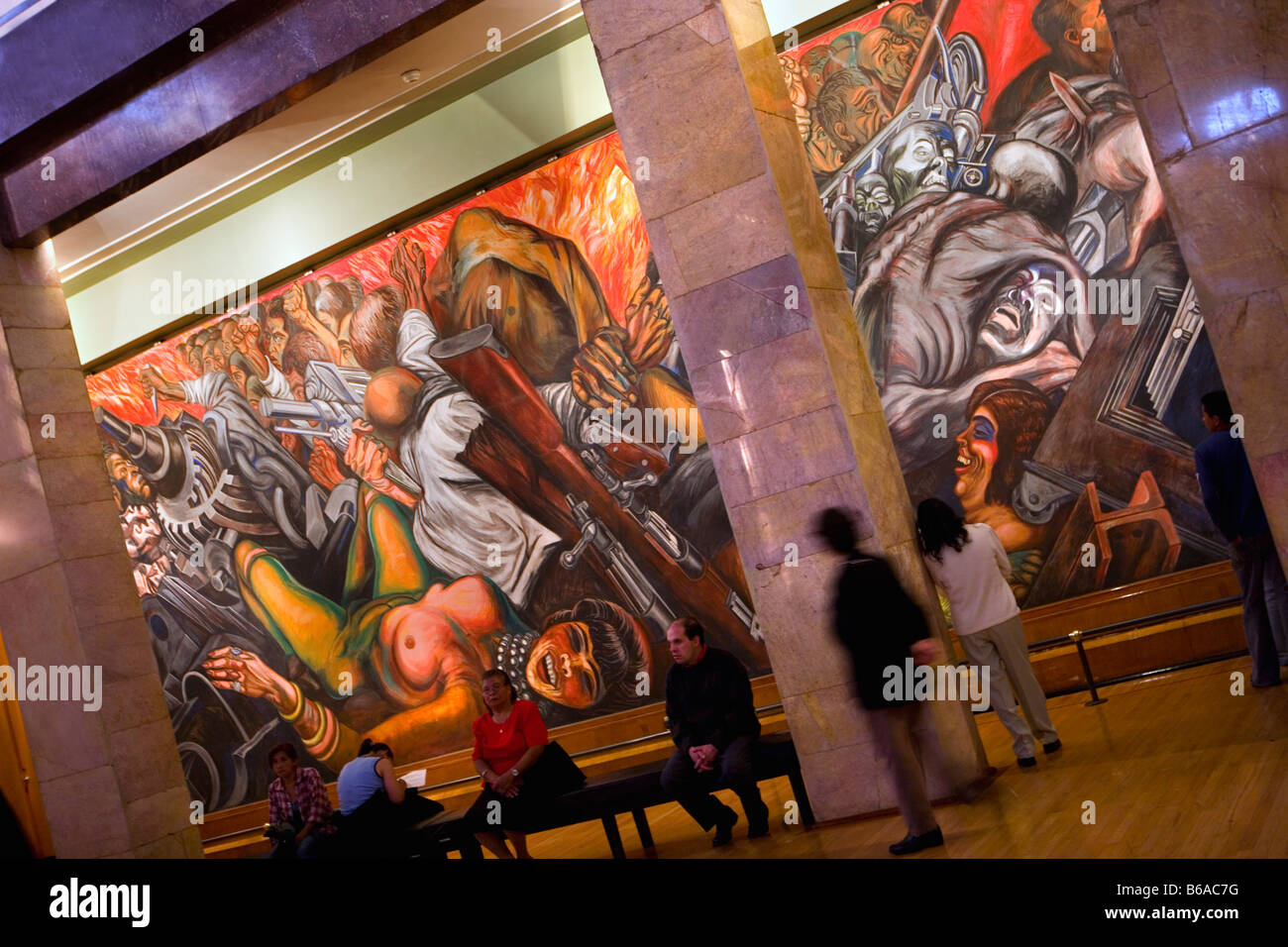México, Ciudad de México, el centro histórico, el Palacio de Bellas