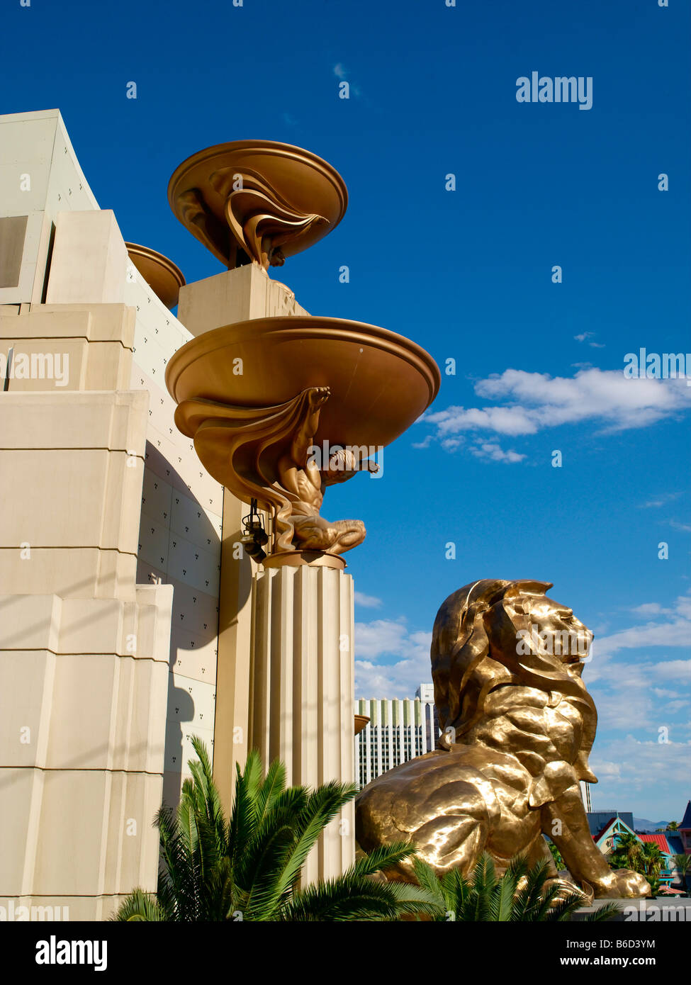 Mgm Grand Las Vegas, EE.UU. Foto de stock
