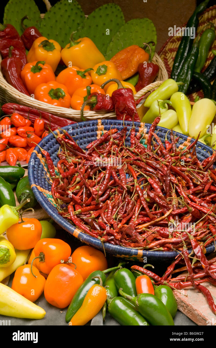 Varios Chiles Foto de stock