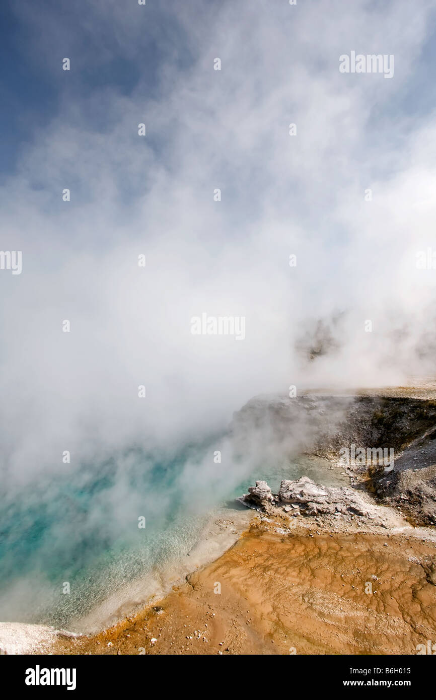 Excelsior geyser Foto de stock