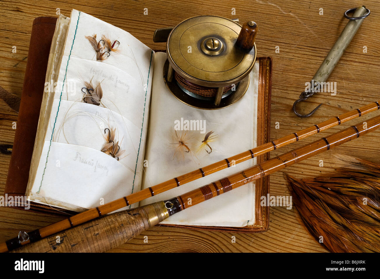 Antique fishing reel fotografías e imágenes de alta resolución - Alamy